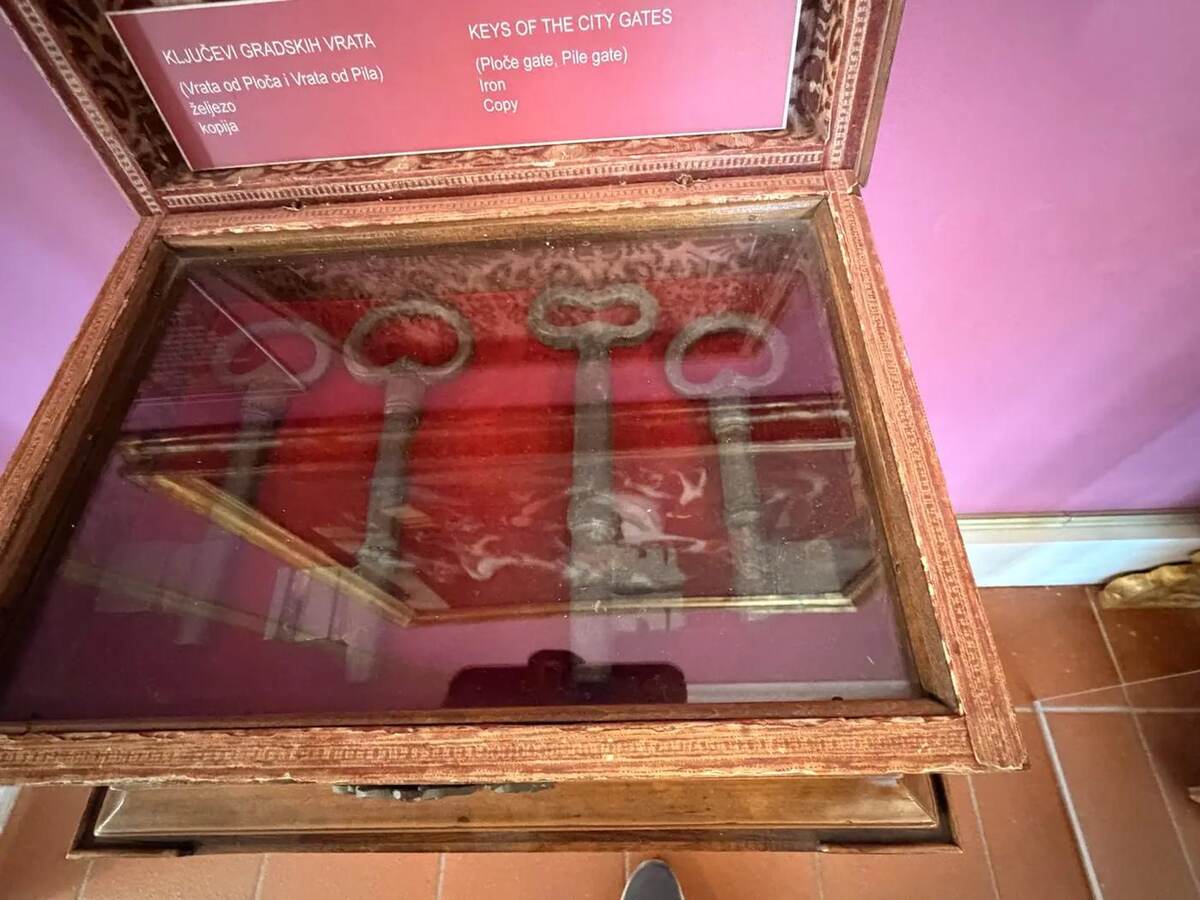 Llaves históricas de las puertas de Dubrovnik