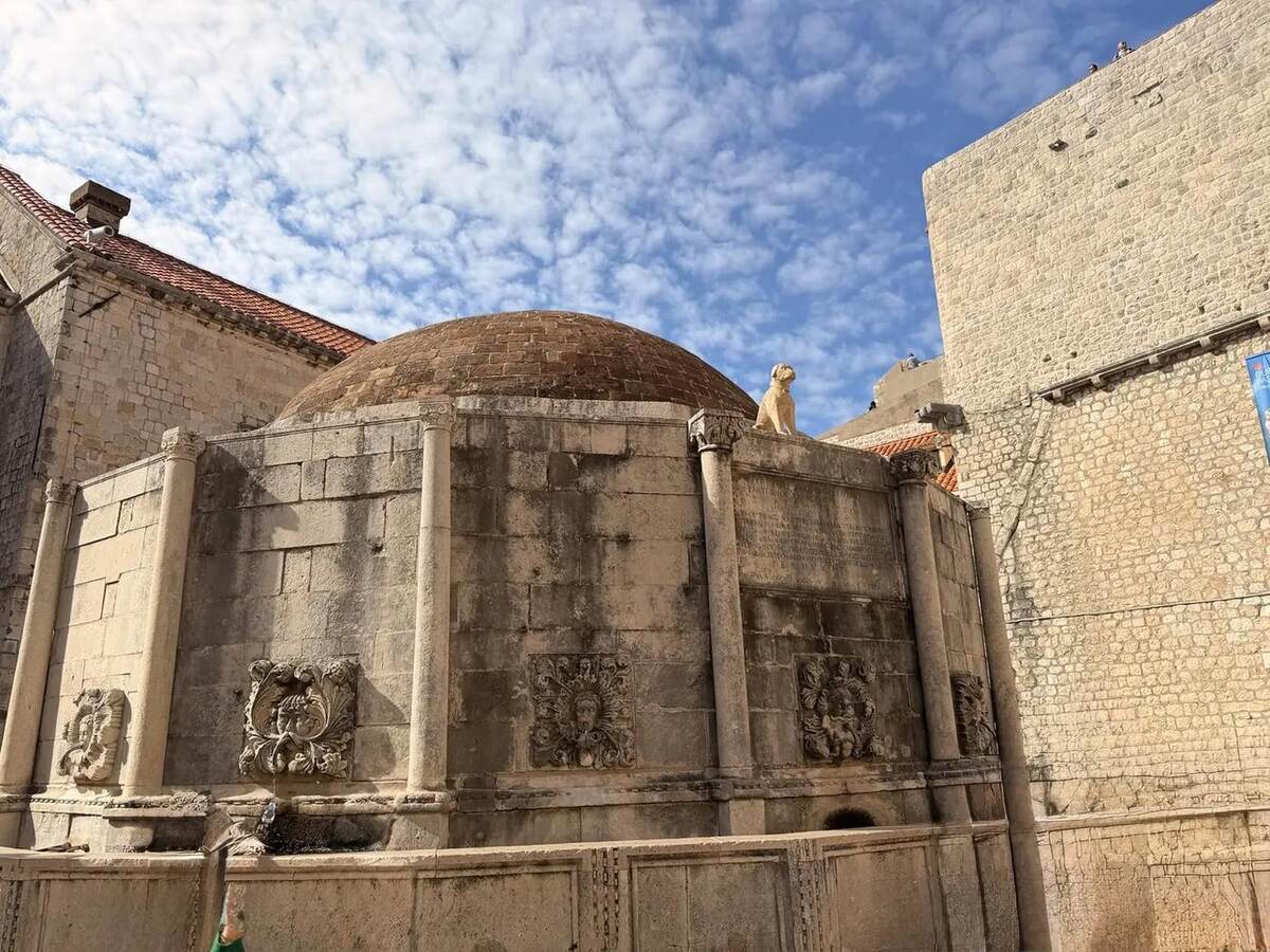 Fuente de Onofrio en Dubrovnik