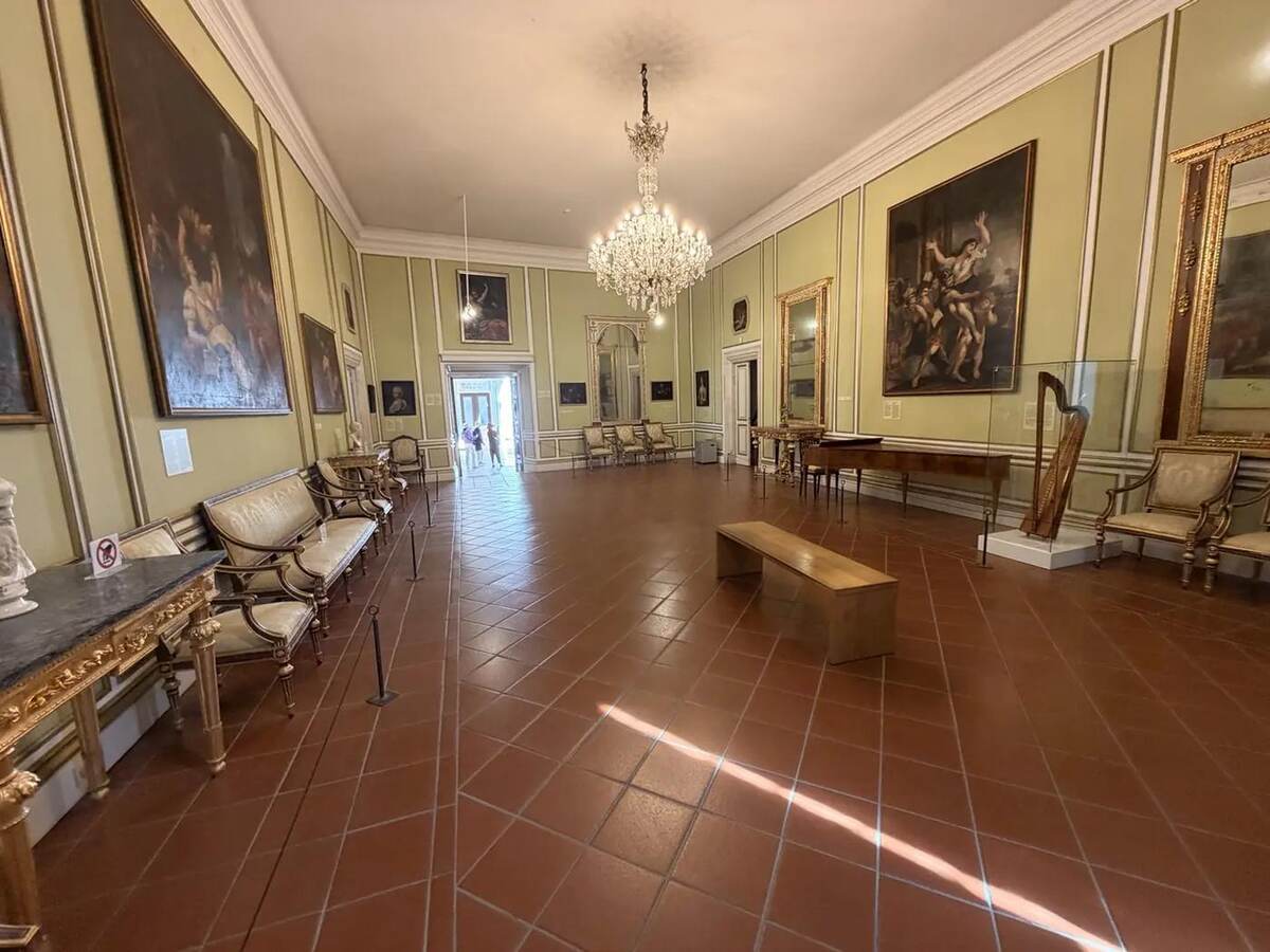 Sala de representación del Palacio del Rector