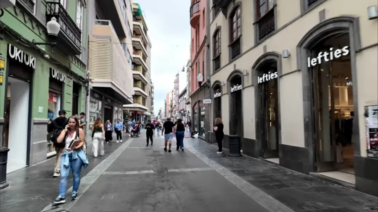 Calle Triana en Las Palmas de Gran Canaria
