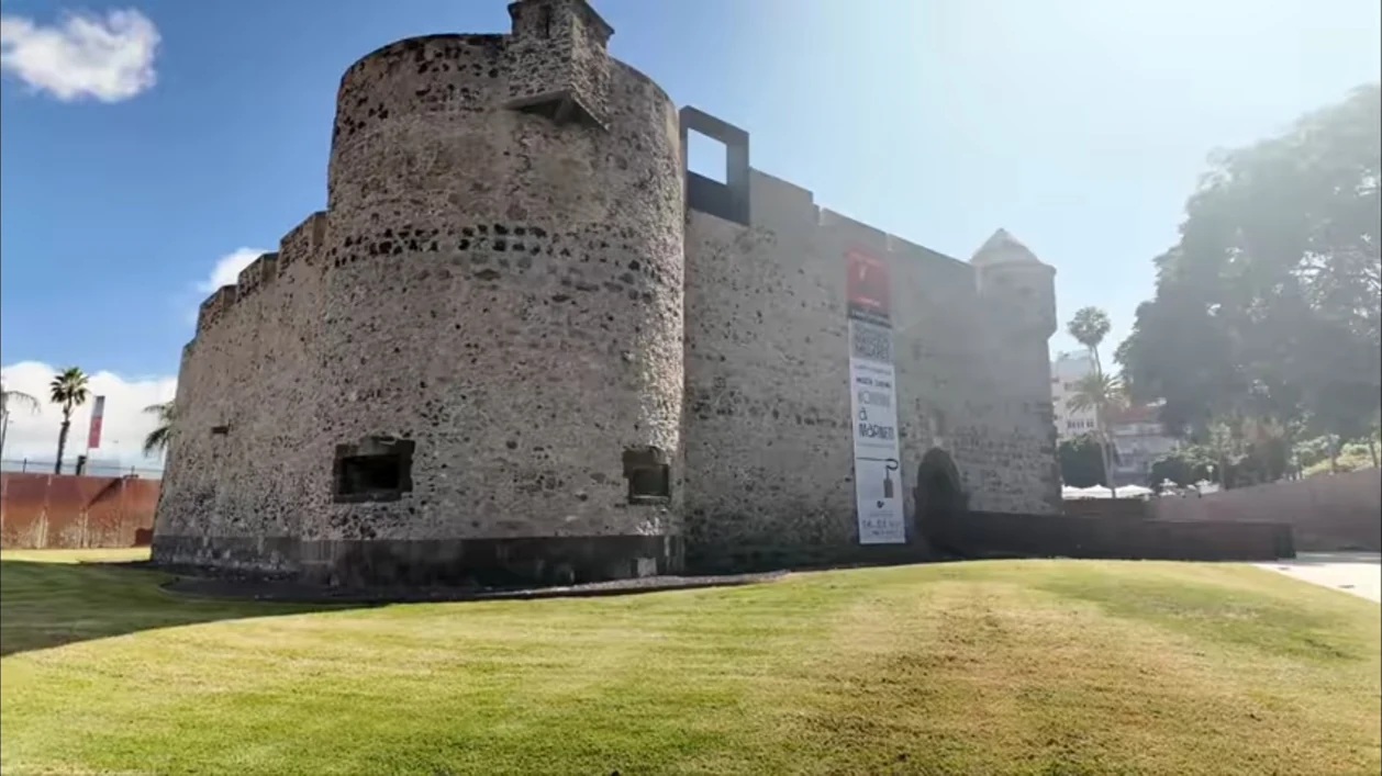 Exterior del Castillo de la Luz en Las Palmas de Gran Canaria