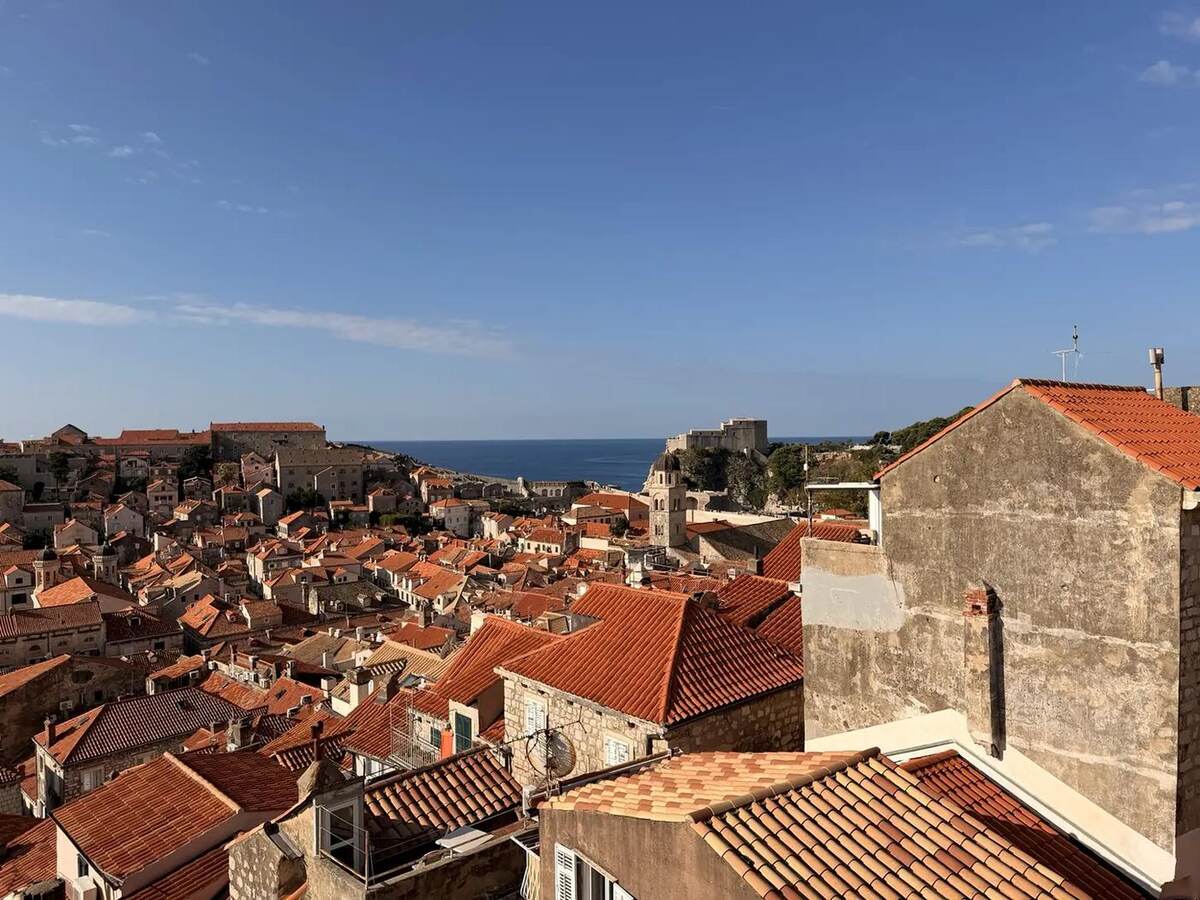 Tejados de Dubrovnik desde las murallas