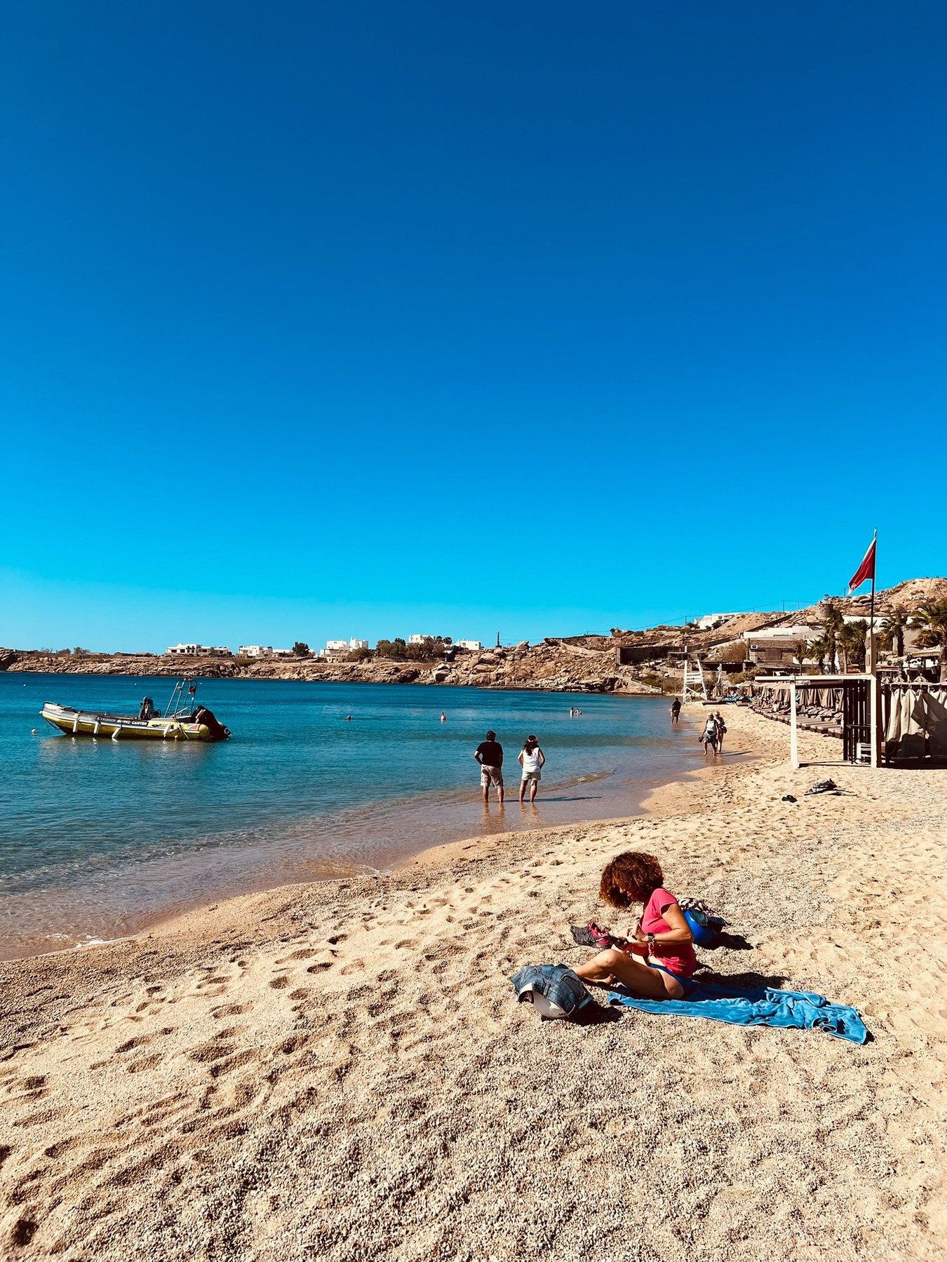 Paradise Beach en Mykonos