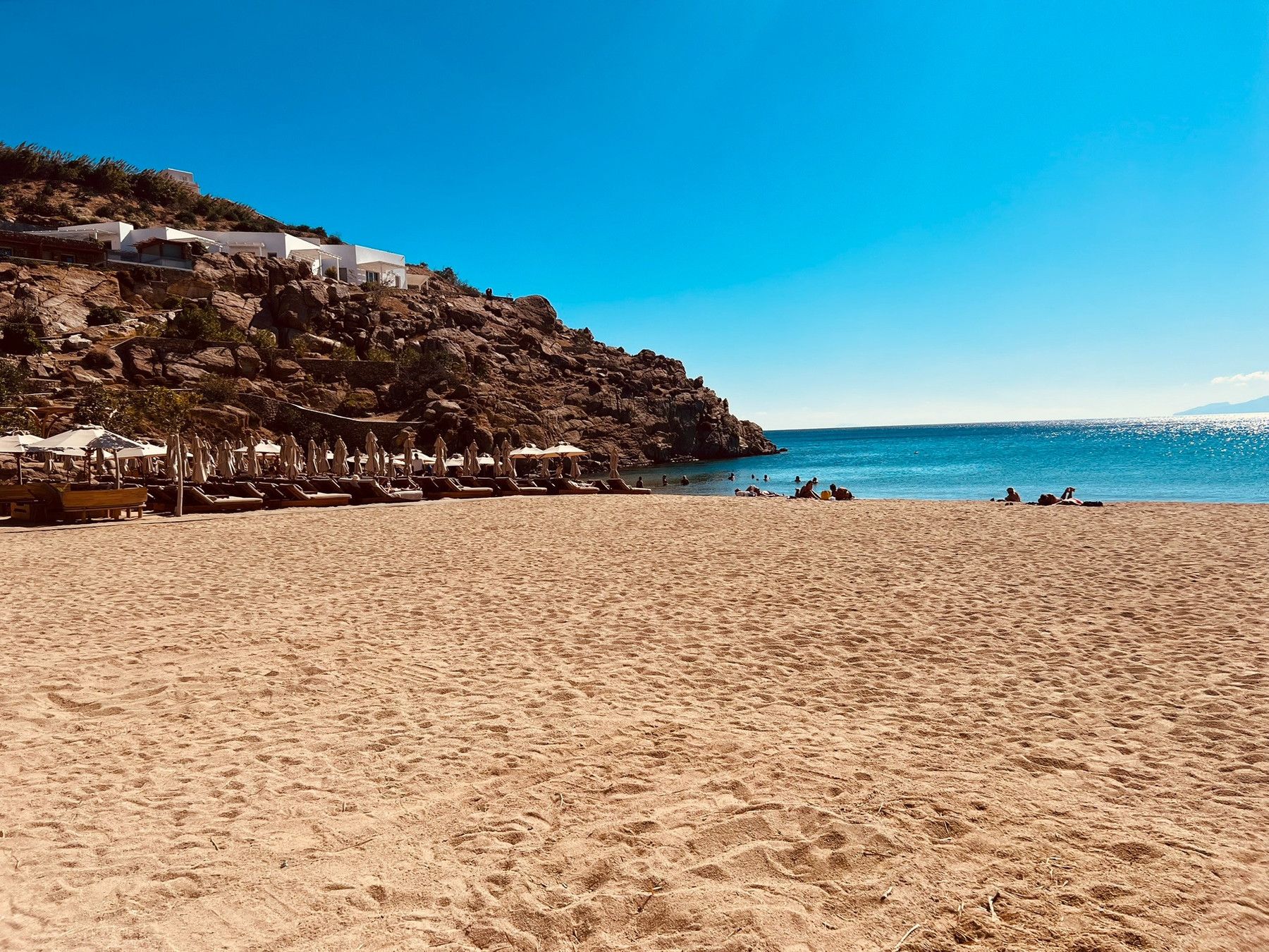 Super Paradise Beach en Mykonos