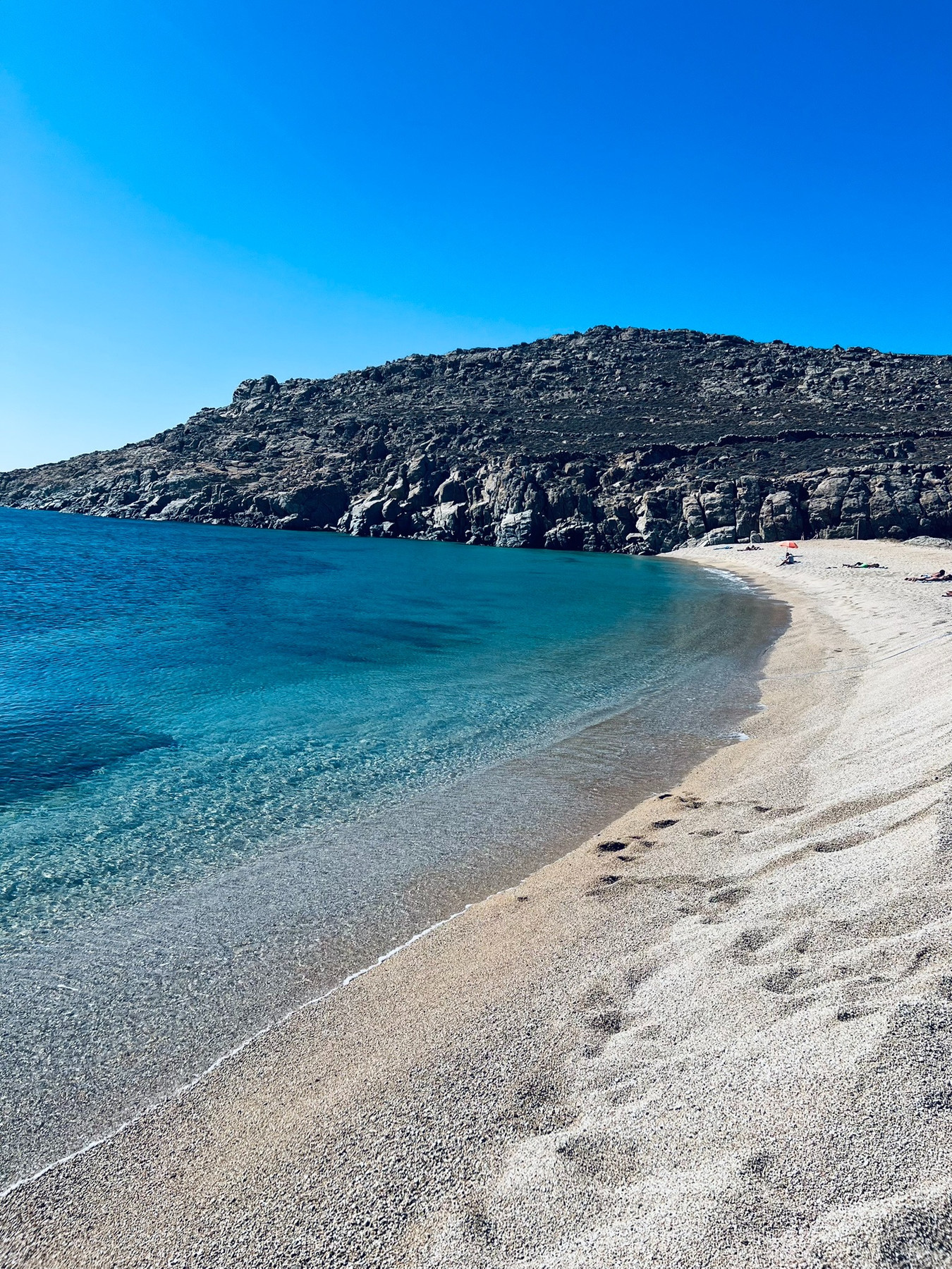 Agrari Beach en Mykonos