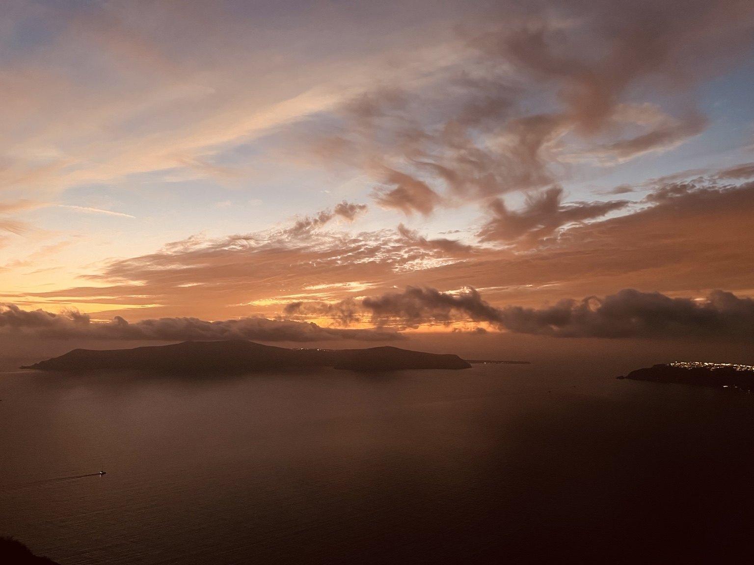 Atardecer desde Kasimatis by La Perla