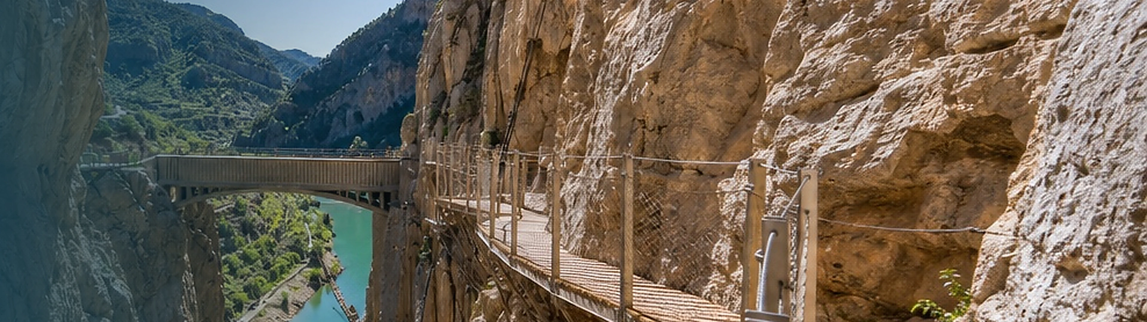 Pasarelas y desfiladero del Caminito del Rey