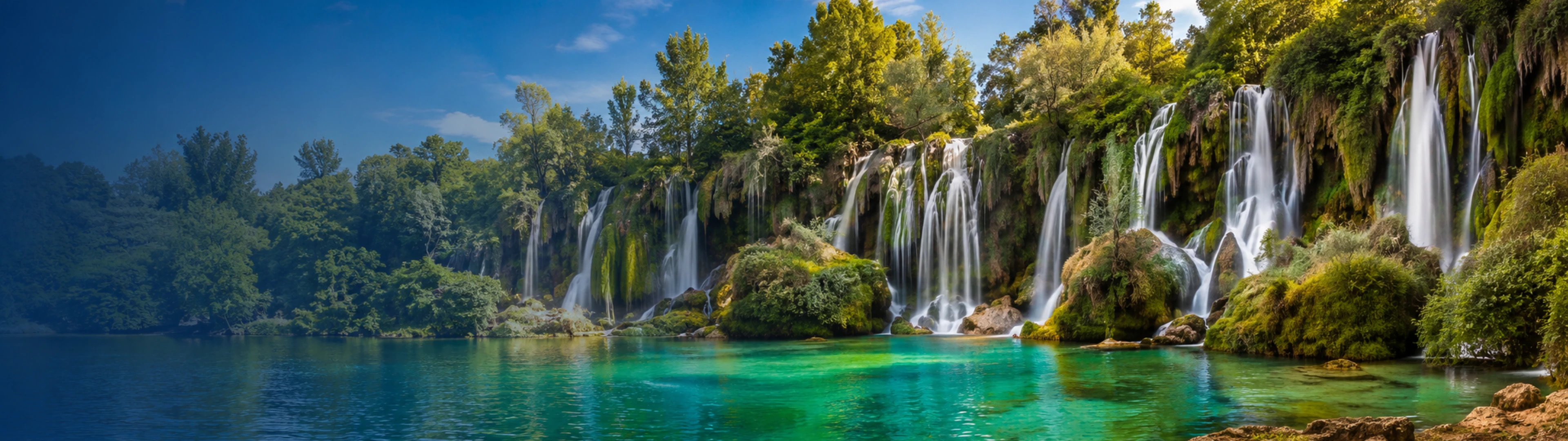 Anfiteatro natural de las cascadas de Kravice en Bosnia y Herzegovina