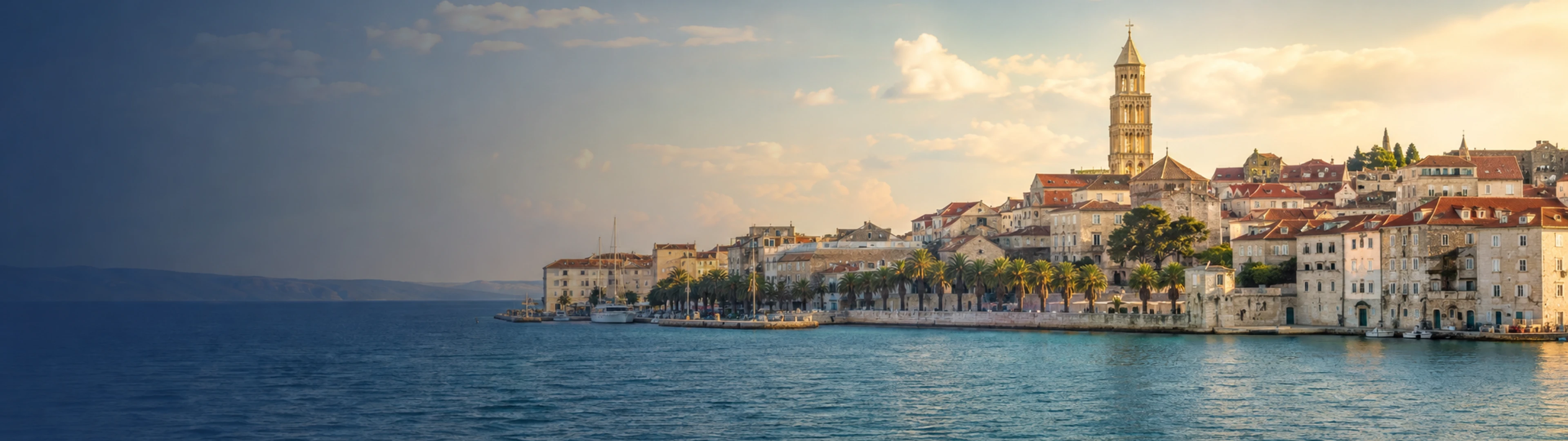 Peristilo del Palacio de Diocleciano en Split