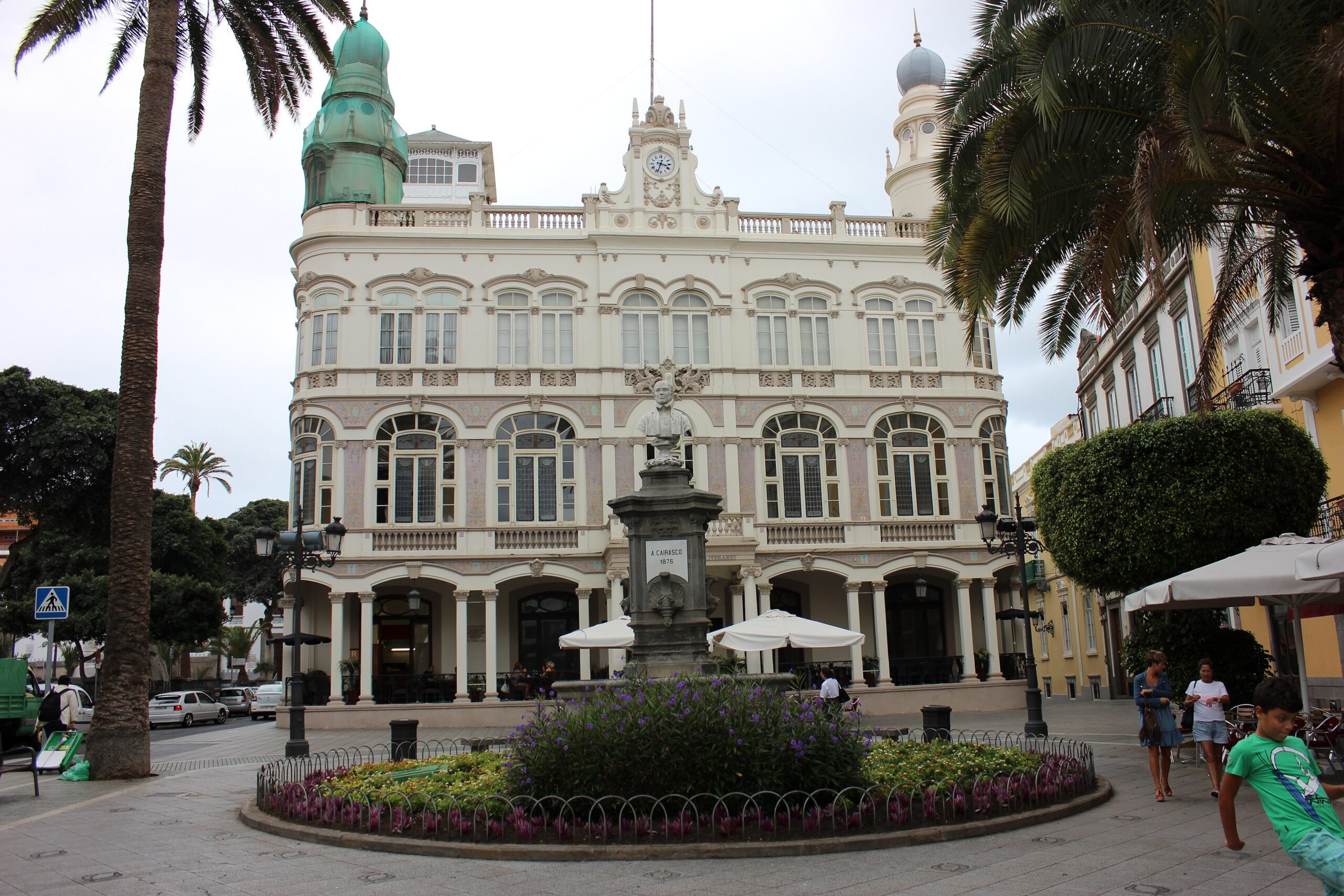 Fachada del Gabinete Literario de Las Palmas de Gran Canaria