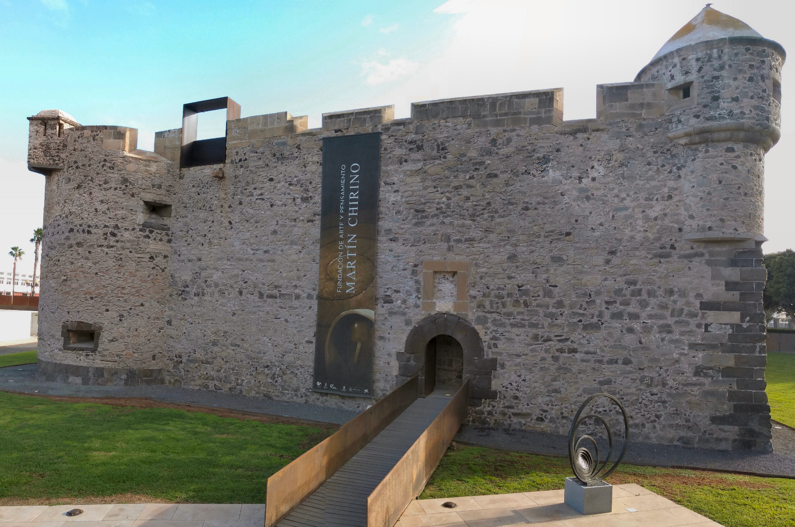 Exterior del Castillo de la Luz en Las Palmas de Gran Canaria