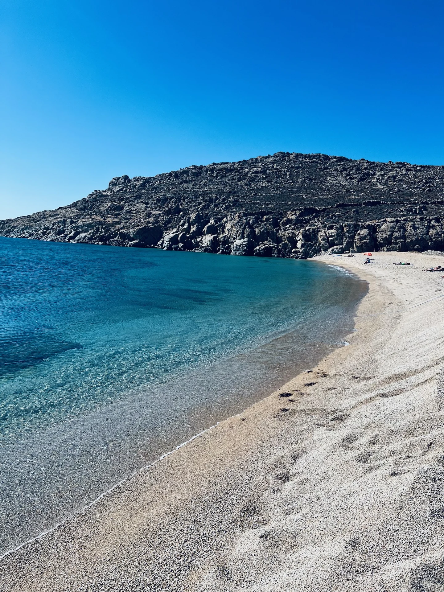 Agrari Beach en Mykonos