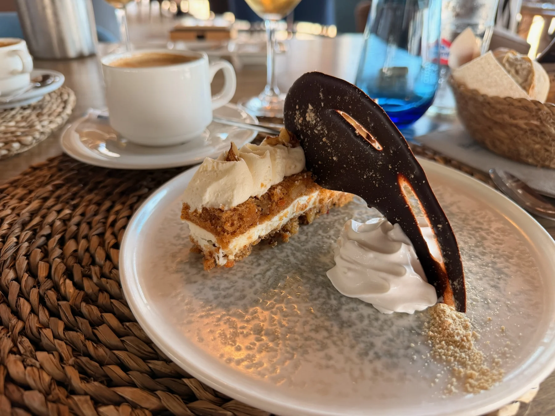 Postre de nuestra comida en Arrozante