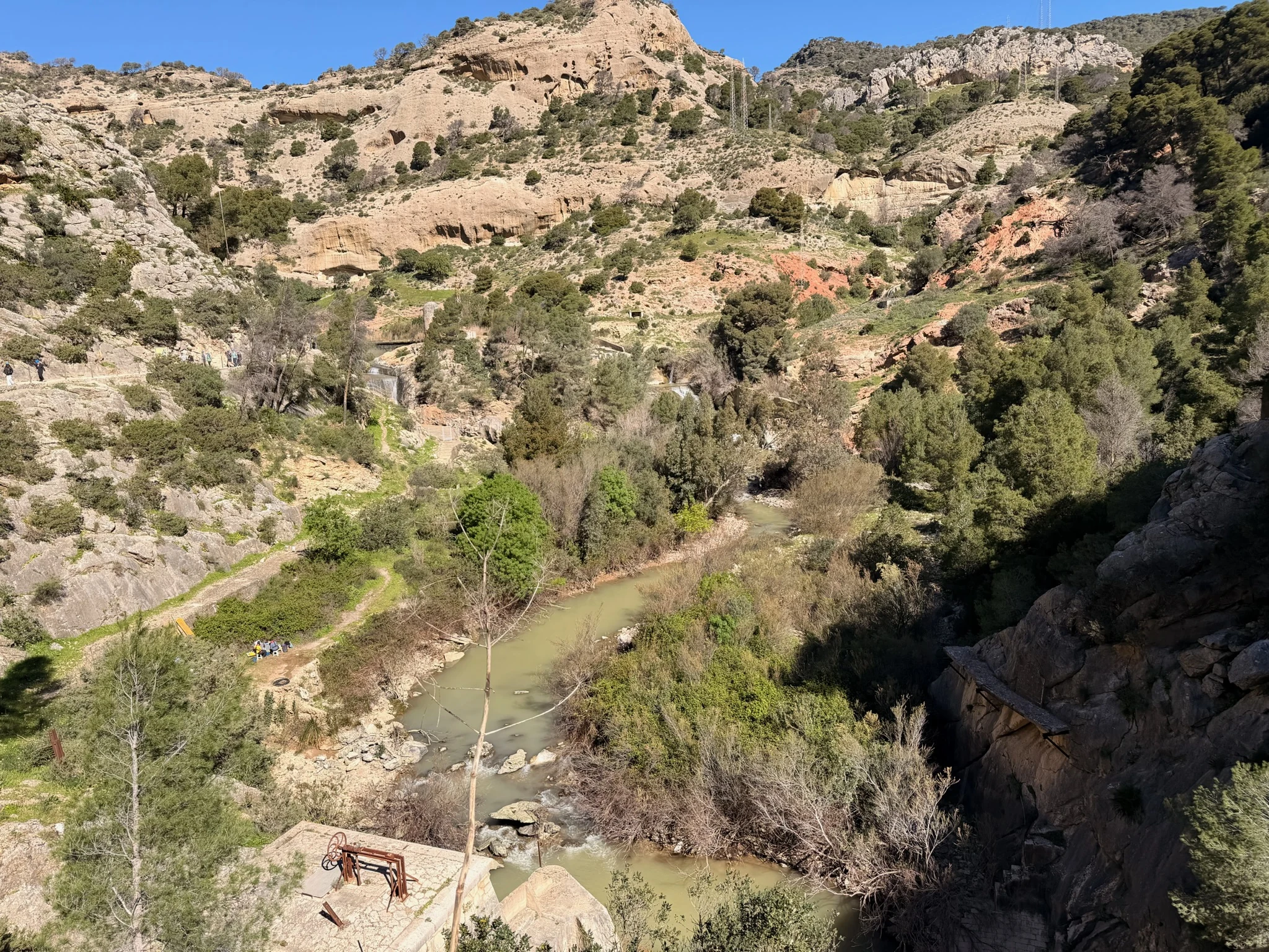 Entorno del acceso al Caminito del Rey