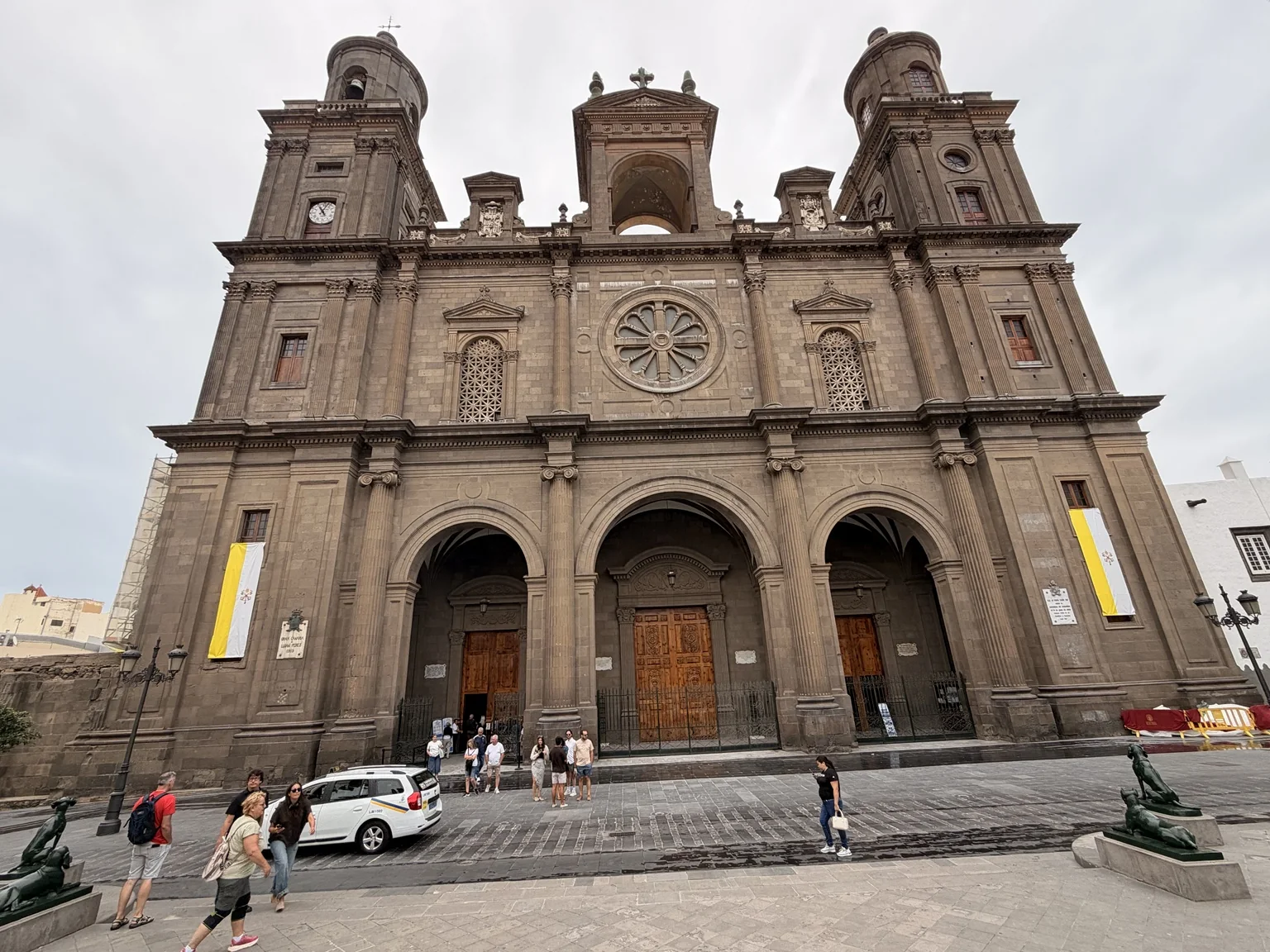 Fachada de la Catedral de Santa Ana en Vegueta