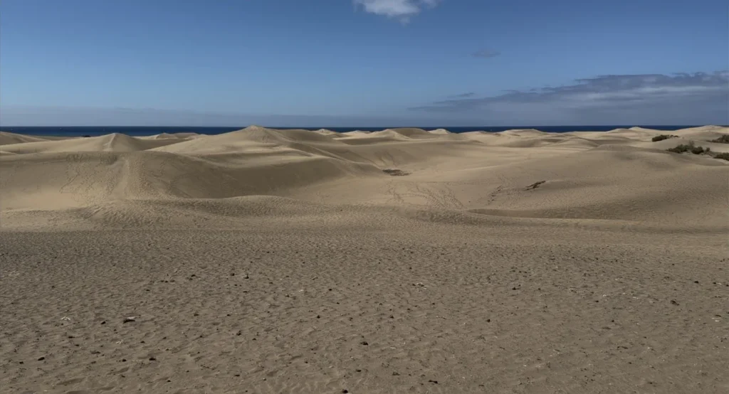 Panorámica de las Dunas de Maspalomas