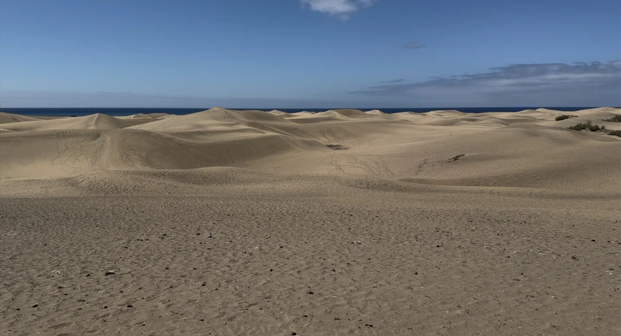 Panorámica de las Dunas de Maspalomas