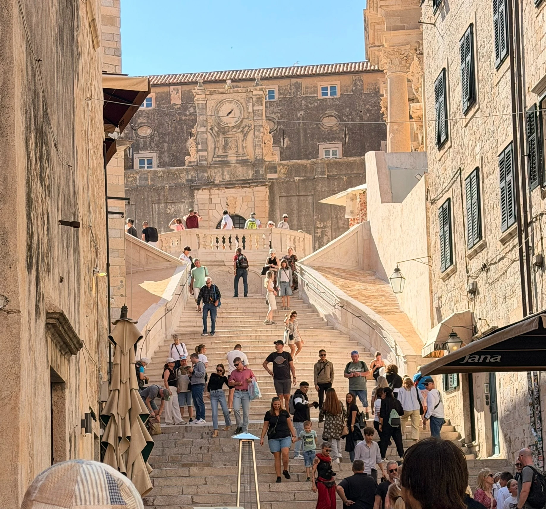 Escaleras de los Jesuitas en Dubrovnik
