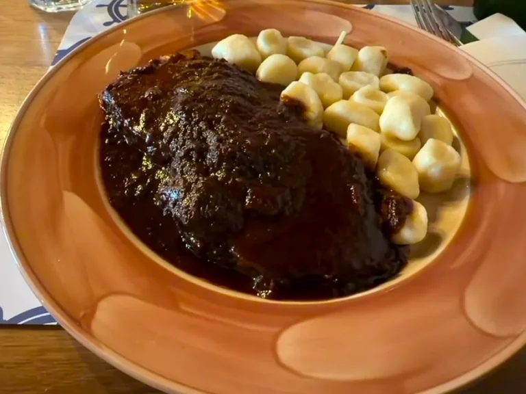 Uno de los platos de nuestra comida en Fife de Split