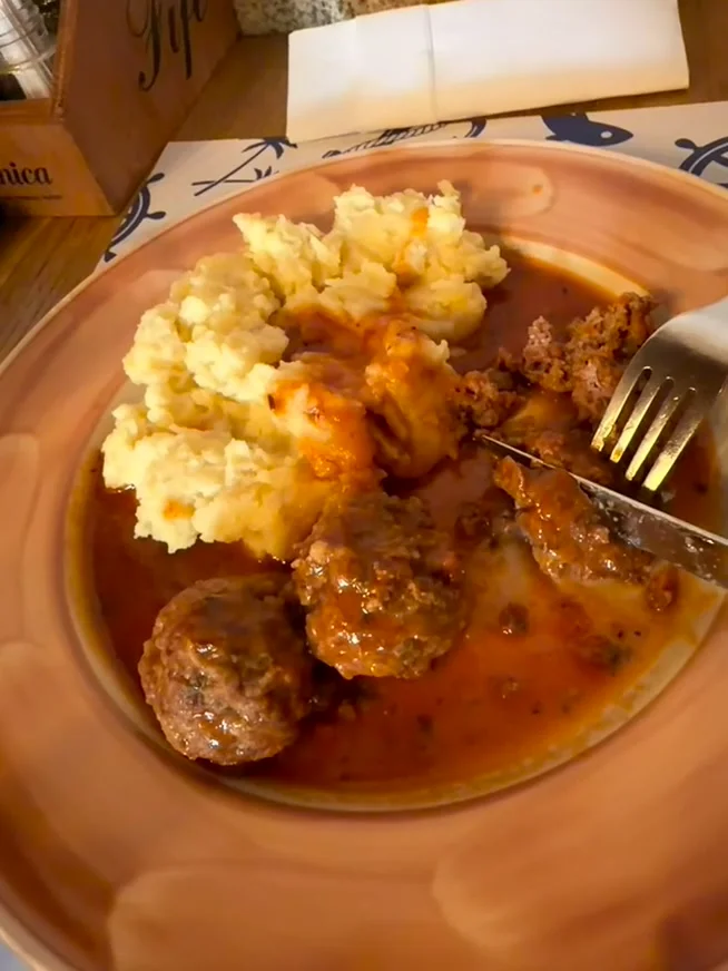 Otro de los platos de nuestra comida en Fife de Split