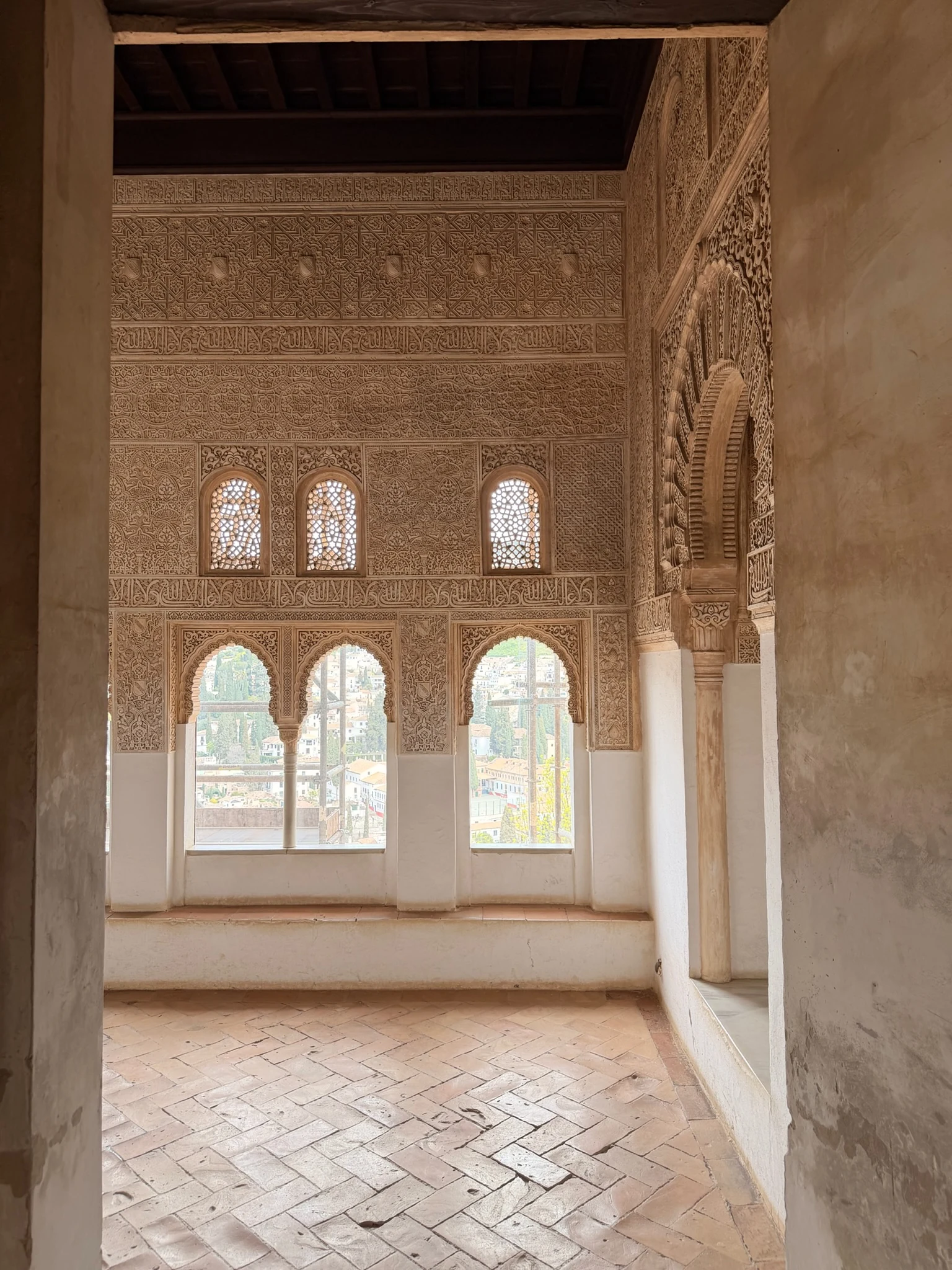 Interior de los Palacios Nazaríes