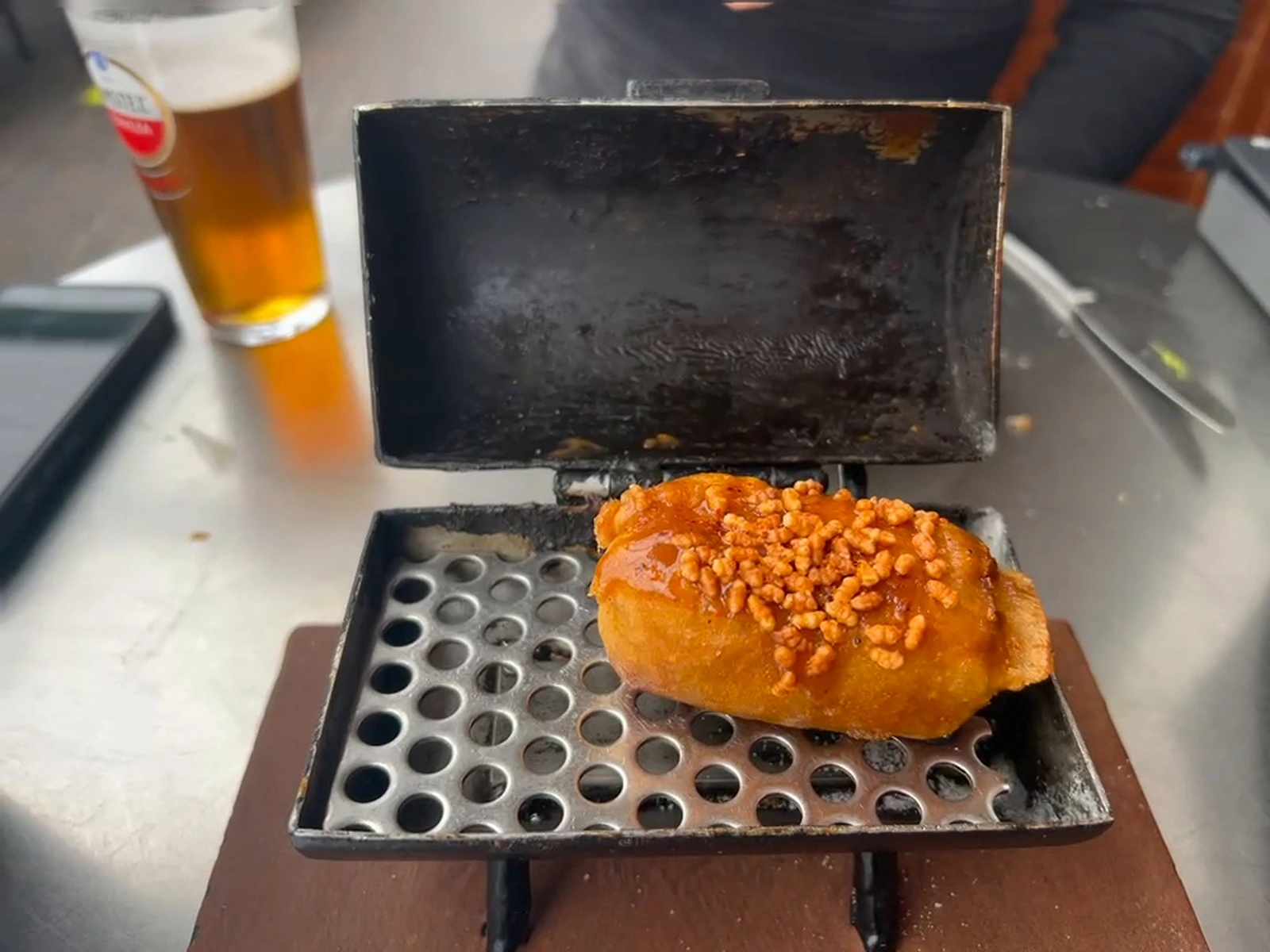 Pintxo Los lunes al Sol de Gran Sol al abrir su presentación