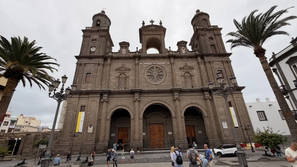 Catedral de Santa Ana durante nuestra jornada por Las Palmas de Gran Canaria