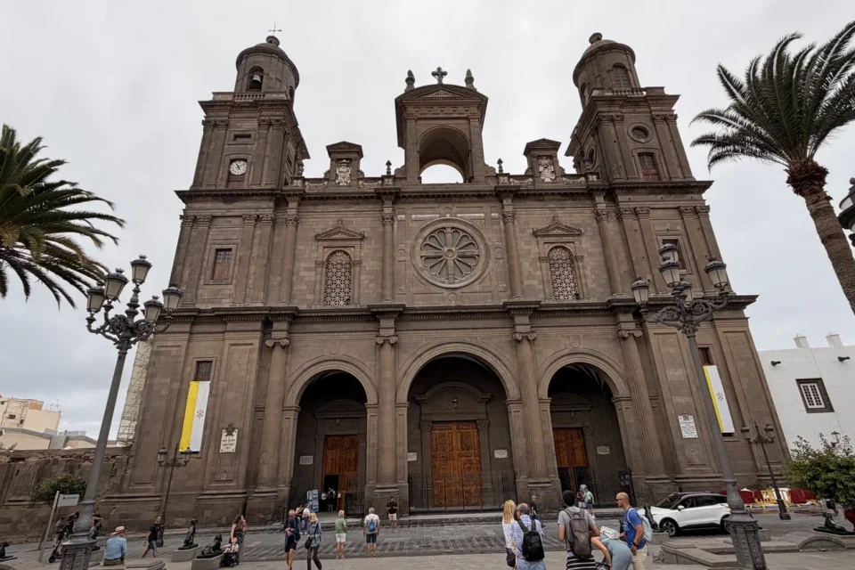 Catedral de Santa Ana durante nuestra jornada por Las Palmas de Gran Canaria
