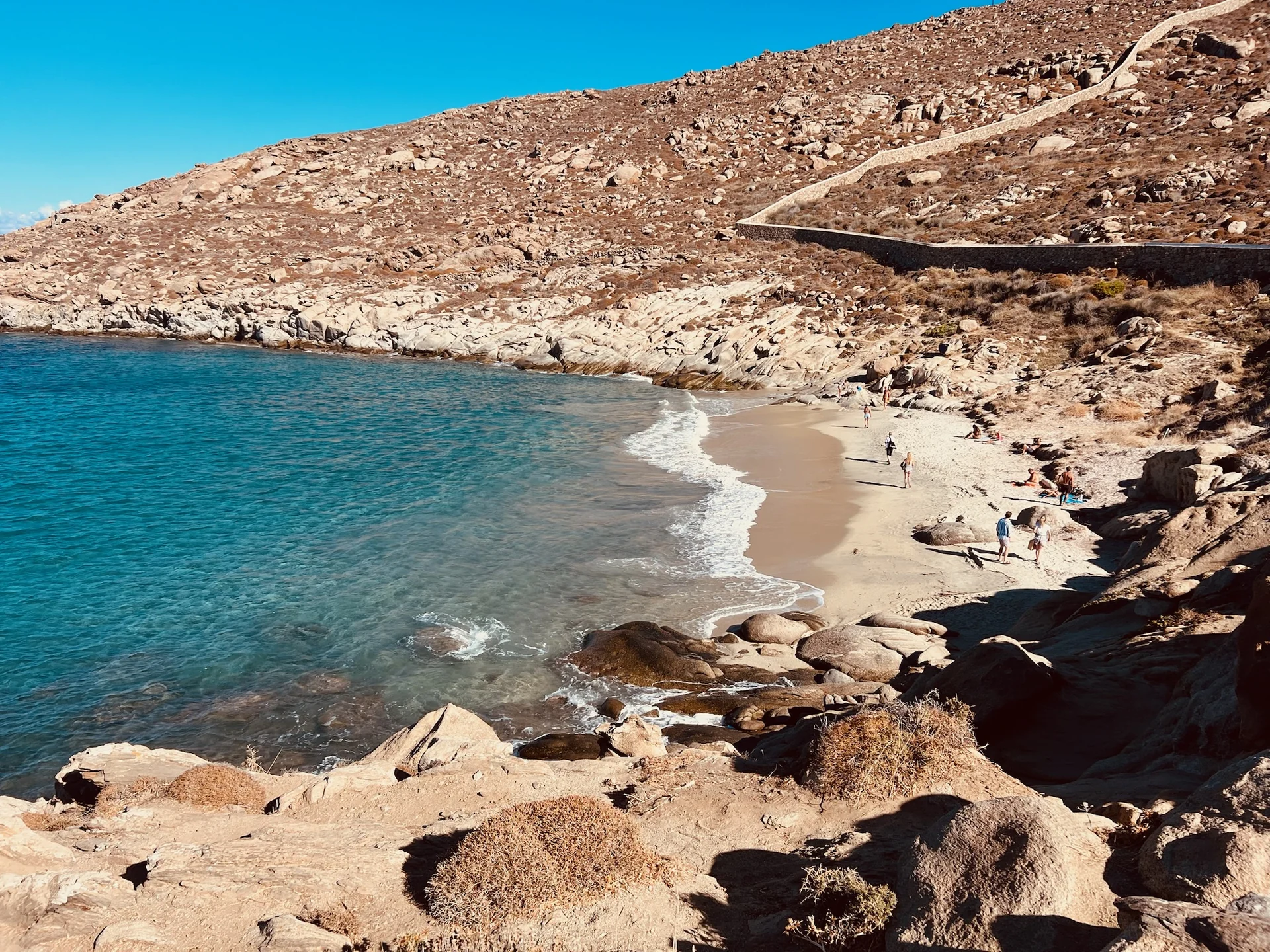 Kapari Beach en Mykonos