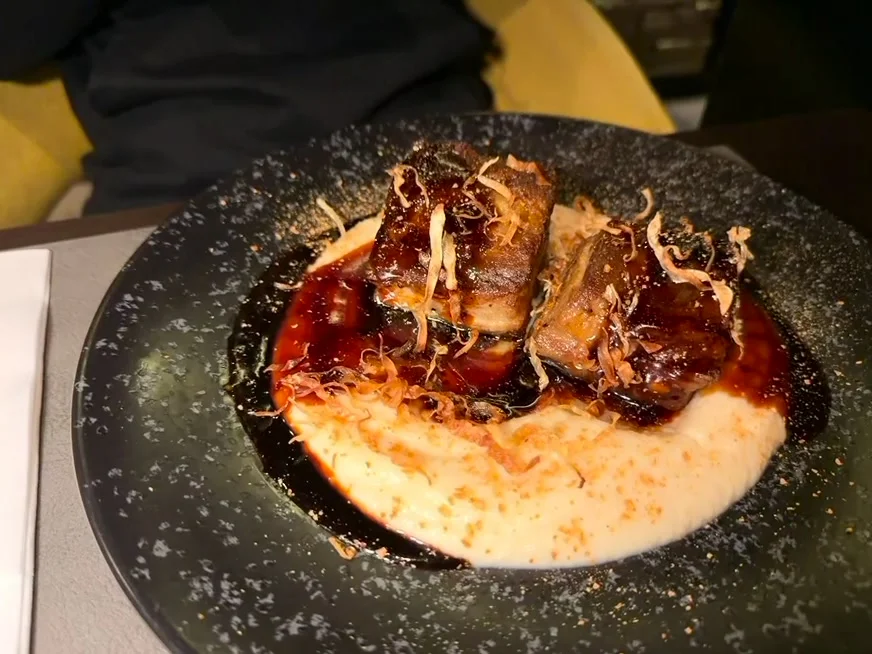 Otro plato de nuestra cena en Marangun
