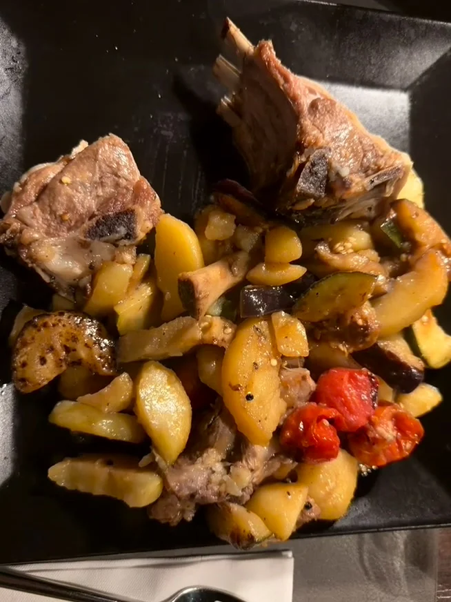 Otro plato de nuestra cena en Marangun