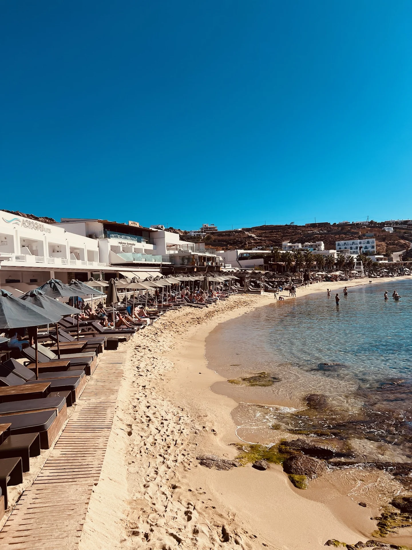 Platis Gialos Beach en Mykonos