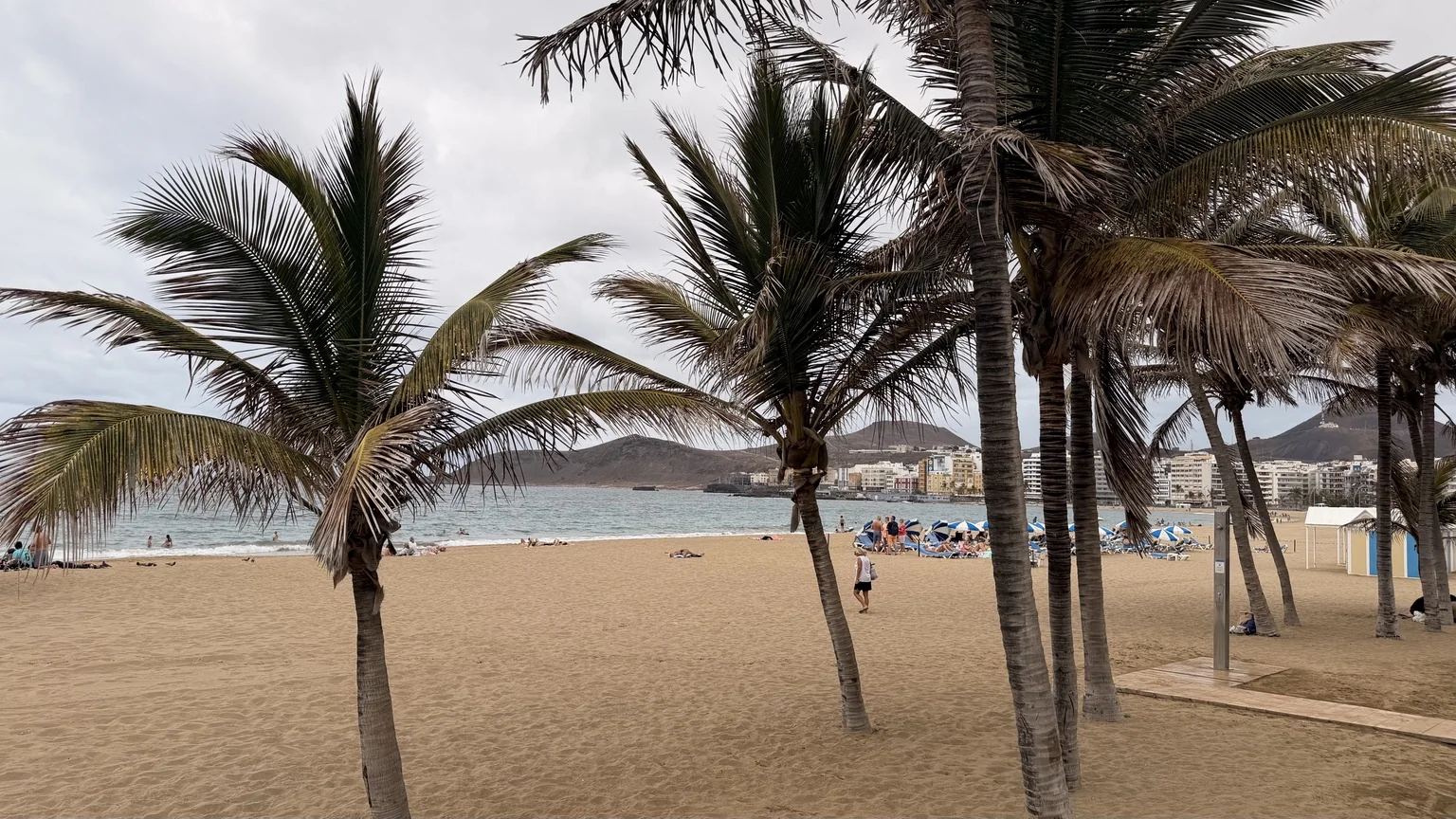 Playa de Las Canteras en Las Palmas de Gran Canaria
