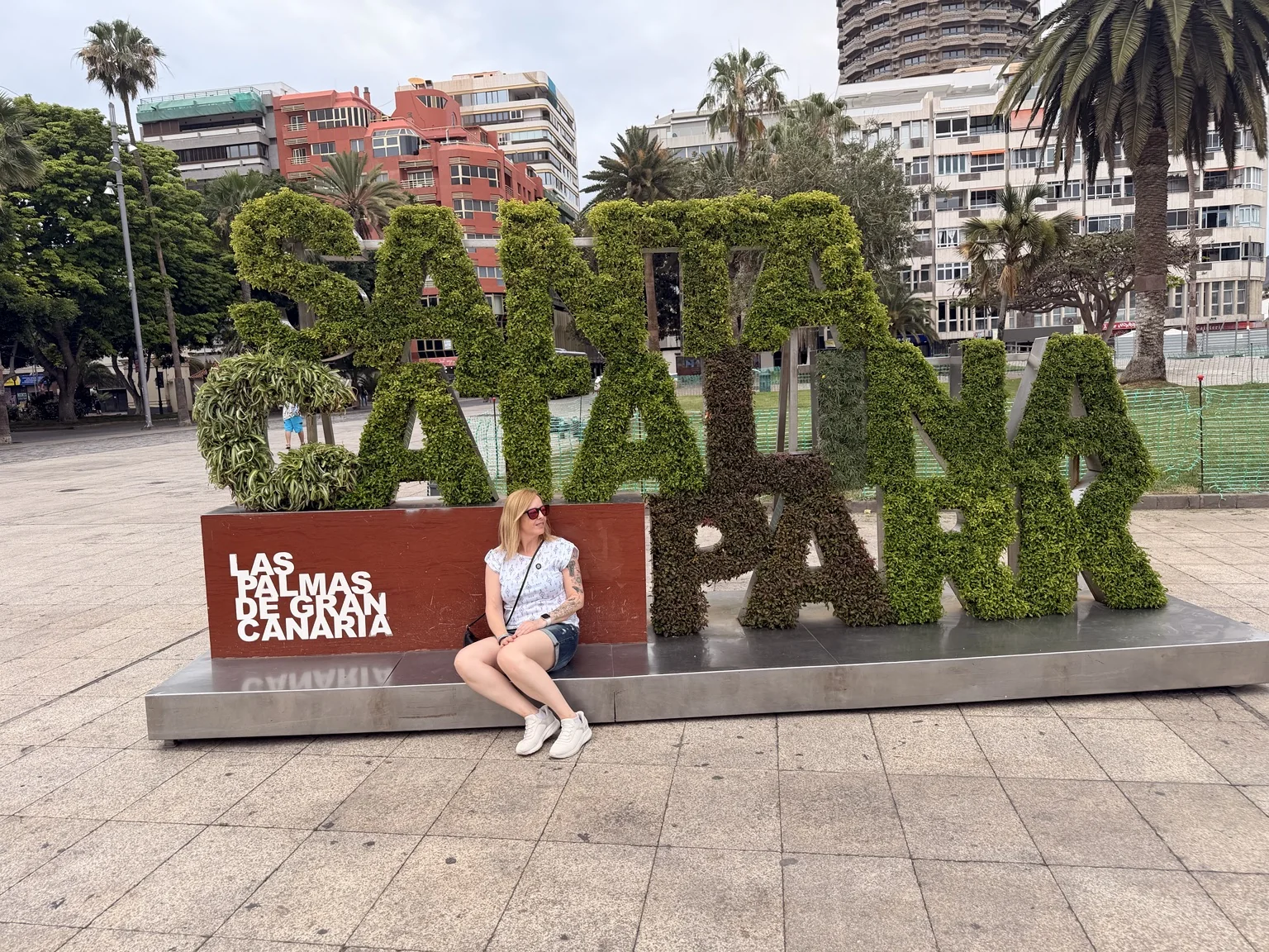 Alaitz en el Parque de Santa Catalina