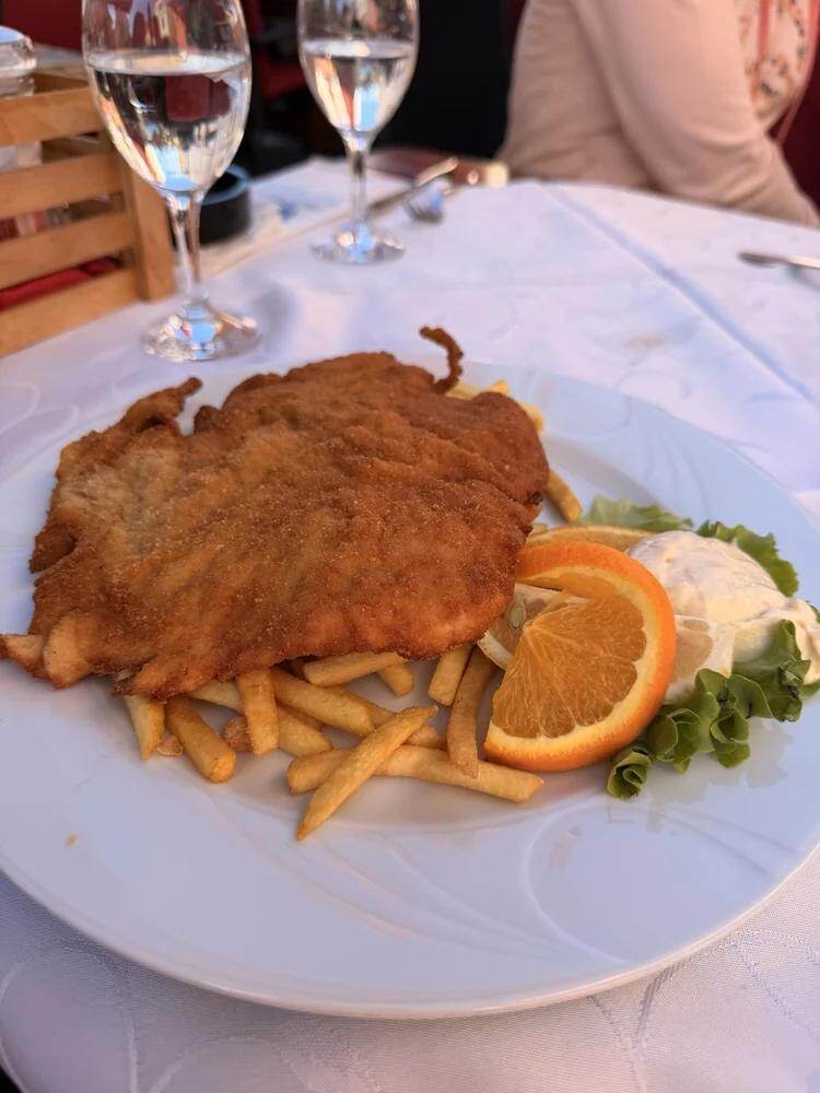 Otro de los platos fotografiados durante nuestra comida en Restoran Tradizione de Poreč