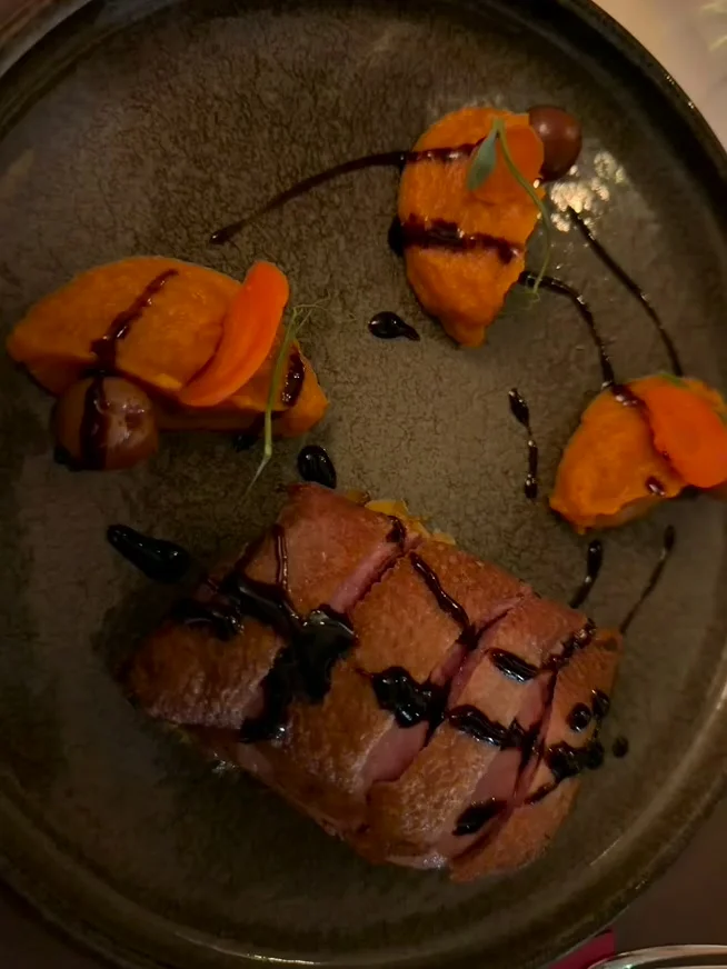 Uno de los platos de nuestra comida en Zinfandel Food & Wine Bar