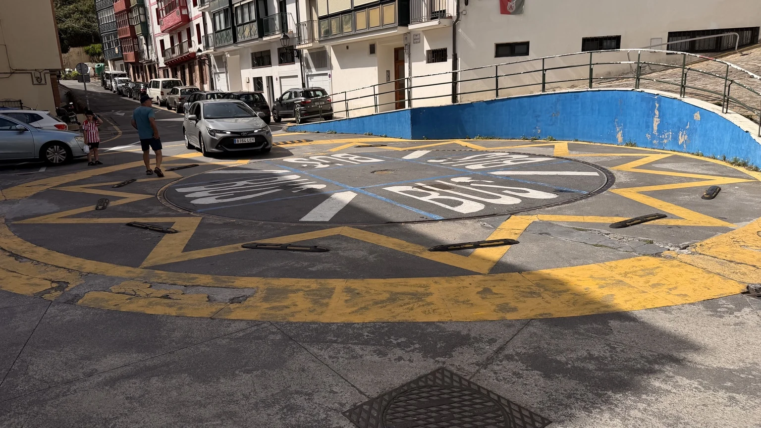 Plataforma giratoria de autobuses