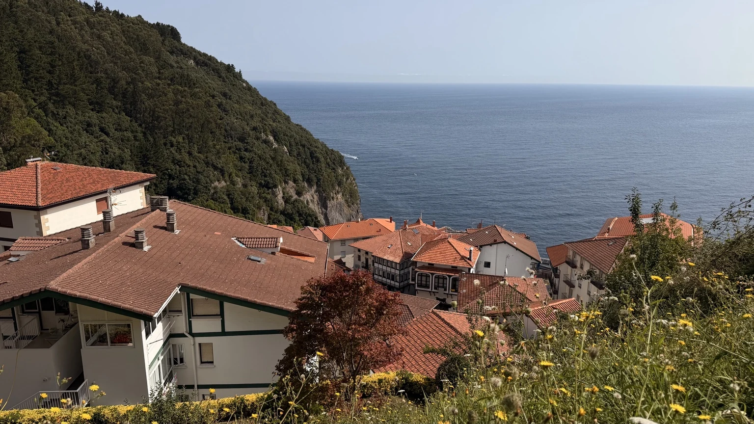 Calles y ladera de Elantxobe