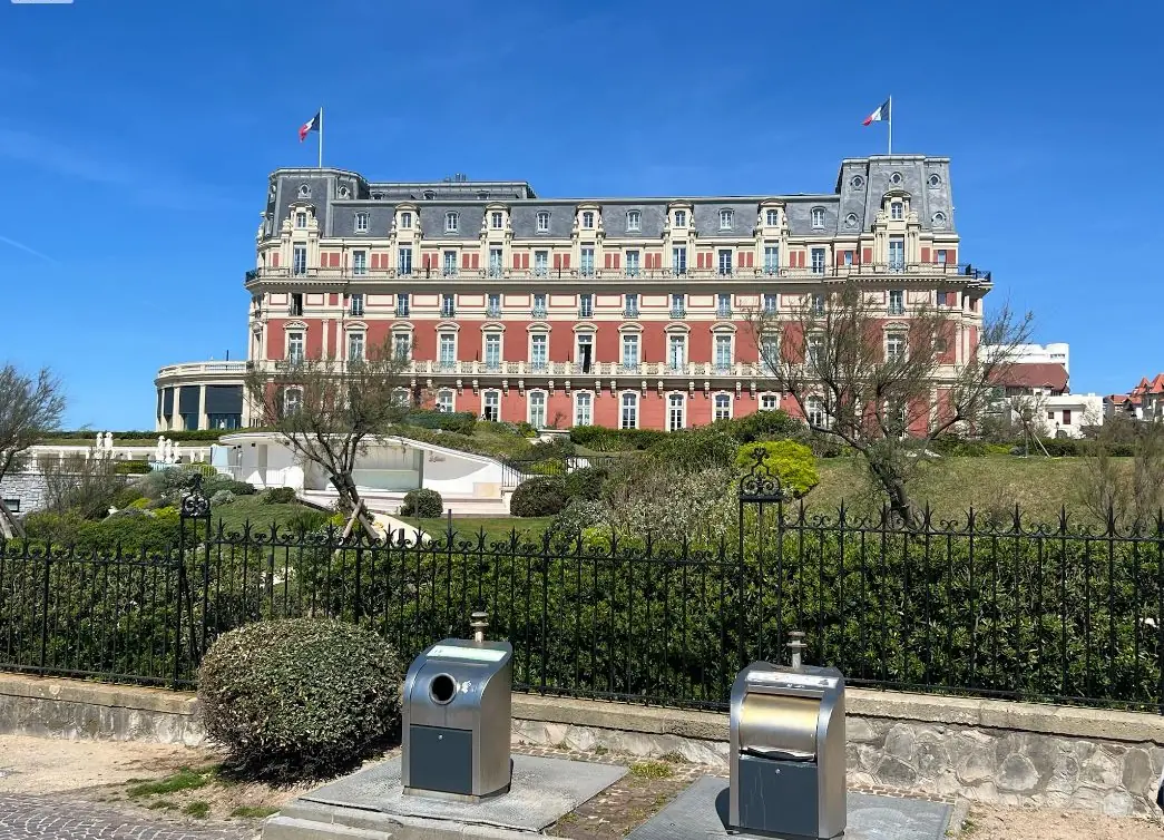Exterior del Hôtel du Palais de Biarritz