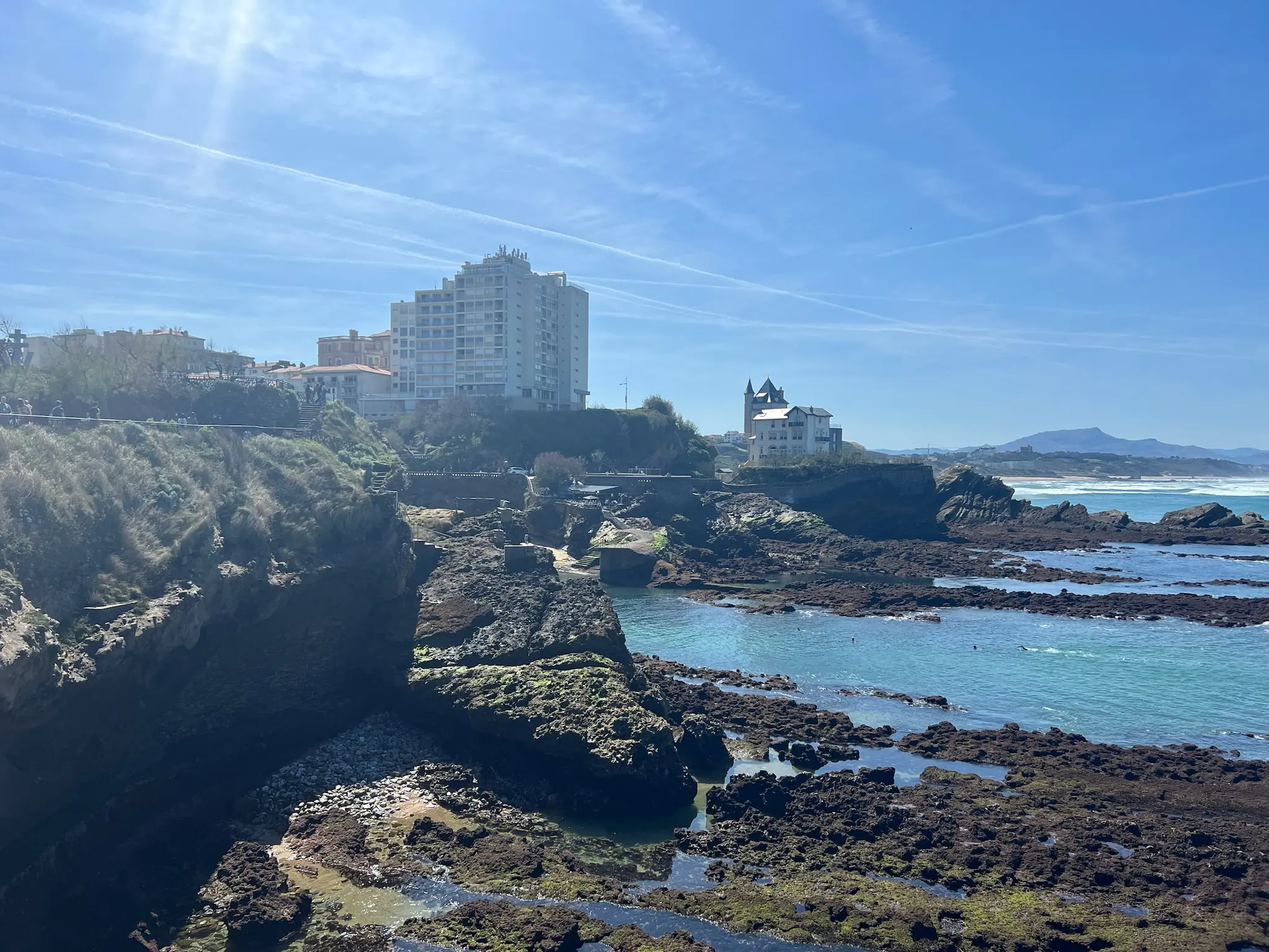 Rocher de la Vierge y Port-Vieux