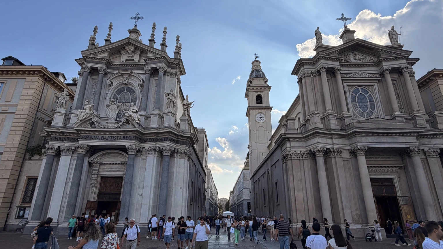 Iglesias de Santa Cristina y San Carlo en Piazza San Carlo